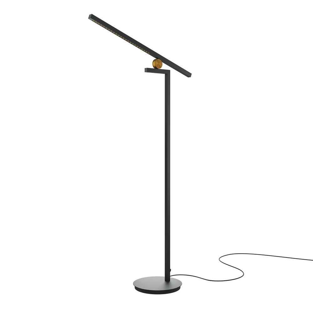 Изображение товара Торшер светодиодный Maytoni 26 Вт черный 3000К с функцией диммирования