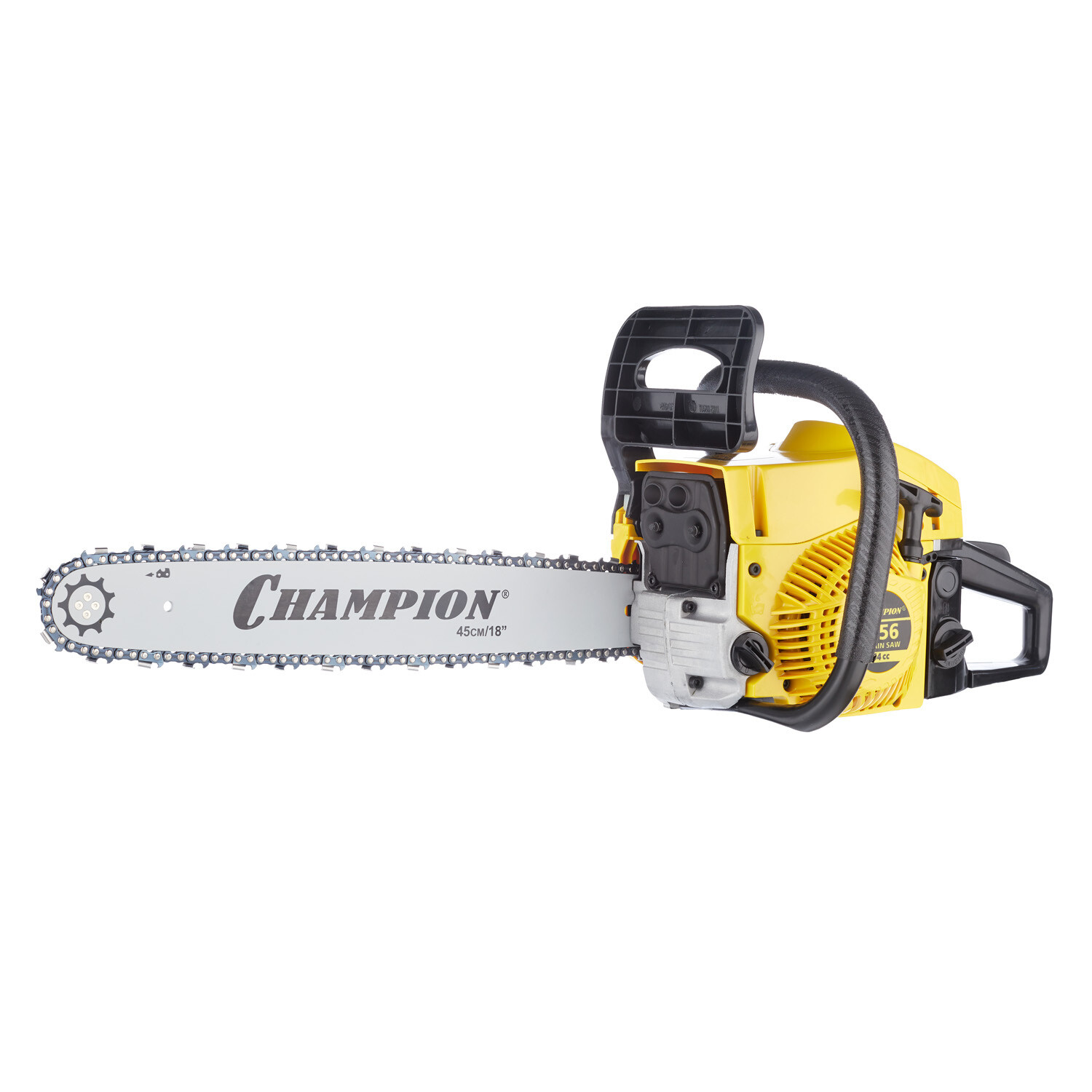 Изображение товара Бензопила Champion 256 3,4 л.с. 45 см шина, цепь 0,325"