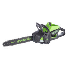 Пила цепная аккумуляторная Greenworks GD60CS25 60 В 16" шаг 3/8" паз 1,3 мм 56 звеньев без АКБ и ЗУ (2008907)