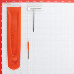 Бензопила Stihl 2,2 л.с. 16" шаг 3/8" паз 1,3 мм 55 звеньев (MS 182 16) - фото 2