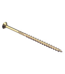 Саморезы по дереву 120x6,0 мм потайная головка конструкционные (4 шт.) - фото 2