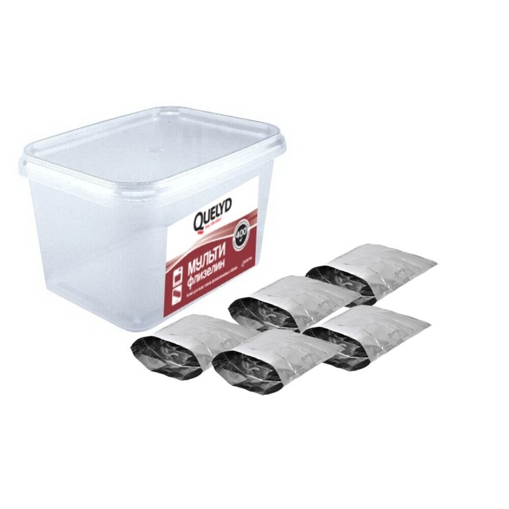 

Клей для флизелиновых обоев Quelyd Мульти-флизелин 2,2 кг ведро