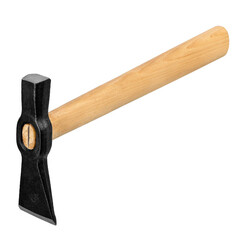 Молоток печника 400 г деревянная ручка (10640) - фото 2