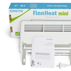 Конвектор электрический Ensto FinnHeat Mini механический термостат 1000 Вт (EPHBMM10PR) - фото 2