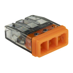 Изображение товара Клемма на 3 провода Duwi СМК 772-243 2,5 кв.мм самозажимная с пастой (5 шт.) (26729 4)