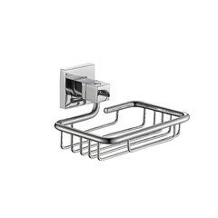 Изображение товара Мыльница для ванной Haiba HB8602-1 с держателем металл хром (550584)