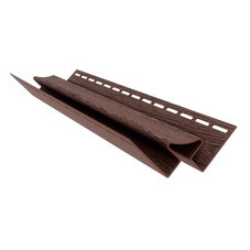 Угол внутренний Технониколь Фактур 3000 мм орех
