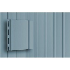 Сайдинг Grand Line Acryl вертикальный 3000х159,5 мм голубой