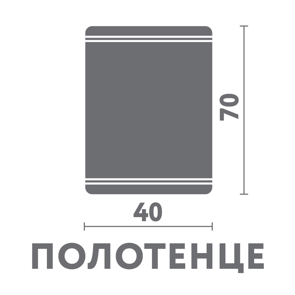 Изображение товара Махровое полотенце Lorikeet 40x70 см из хлопка в цвете деним для ванной