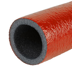 Теплоизоляция для труб Изолар ПЭ 28х6х1000 мм красная (упаковка 10 шт.)