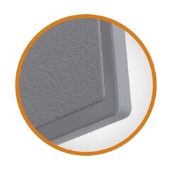 Гладилка плоская Дельта 280х140 мм с пластиковой ручкой с углом - фото 2