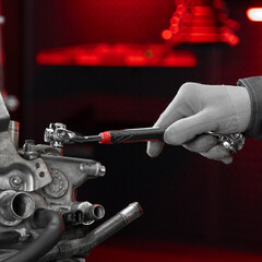 Ключ универсальный Matrix Spline 48 в 1 8-19 мм - фото 13