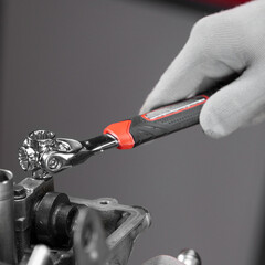 Ключ универсальный Matrix Spline 48 в 1 8-19 мм - фото 8