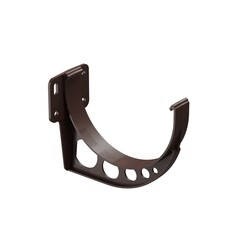 Кронштейн желоба пластиковый d120 мм Docke Standard темно-коричневый RAL 8019