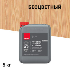 Изображение товара Антисептик Neomid 450 огнебиозащитный II группа бесцветный 5 кг