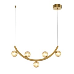 Изображение товара Люстра светодиодная подвесная Maytoni Ambre 12 Вт 3000К 6 кв.м (MOD331PL-L12BS3K)