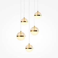 Люстра светодиодная подвесная Maytoni Area 58 Вт 3000К 25 кв.м (MOD295PL-L60BBS3K) - фото 3