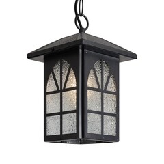 Светильник садово-парковый подвесной Voltega Gaster черный 300 мм E27 40 Вт IP44 (VGL7217PL-01B) - фото 7