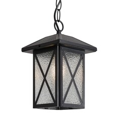 Светильник садово-парковый подвесной Voltega Gabi черный 240 мм E27 40 Вт IP44 (VGL7214PL-01B) - фото 8