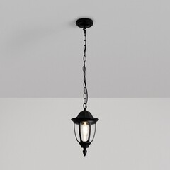 Светильник садово-парковый подвесной Voltega Frak черный 300 мм E27 13 Вт IP44 (VGL7305PL-01B) - фото 7