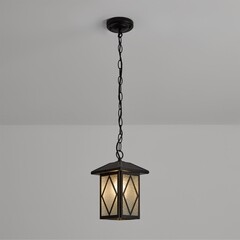 Светильник садово-парковый подвесной Voltega Cruz черный 240 мм E27 40 Вт IP44 (VGL7215PL-01B) - фото 6