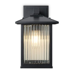 Светильник садово-парковый настенный Voltega Rou черный 275 мм E27 40 Вт IP44 (VGL7220WL-01B) - фото 6