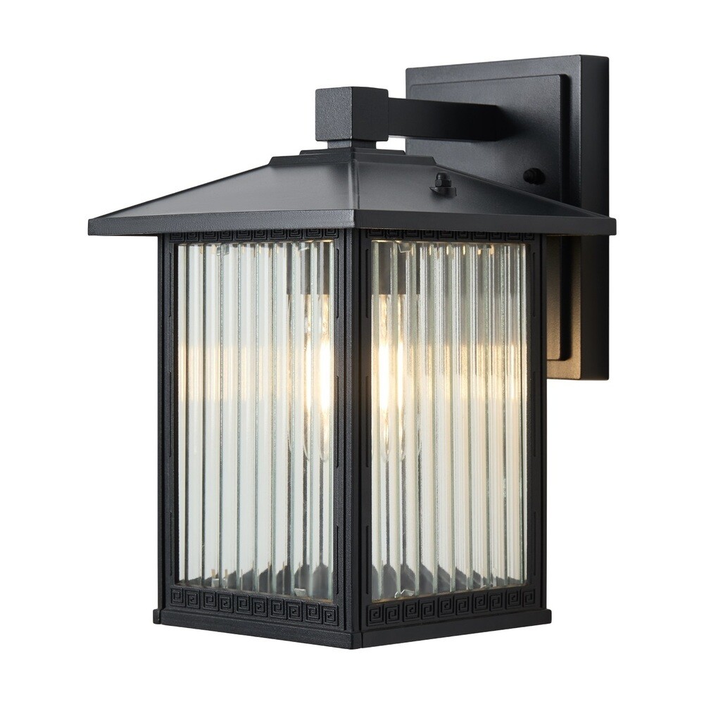 Изображение товара Садово-парковый настенный светильник Voltega Rou IP44 E27 40 Вт черный 275 мм