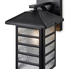 Светильник садово-парковый настенный Voltega Peek черный 245 мм E27 40 Вт IP44 (VGL7216WL-01B1) - фото 6