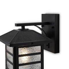 Светильник садово-парковый настенный Voltega Peek черный 245 мм E27 40 Вт IP44 (VGL7216WL-01B1) - фото 4