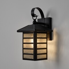 Светильник садово-парковый настенный Voltega Peek черный 300 мм E27 40 Вт IP44 (VGL7216WL-01B) - фото 9