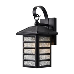 Изображение товара Светильник садово-парковый настенный Voltega Peek черный 300 мм E27 40 Вт IP44 (VGL7216WL-01B)