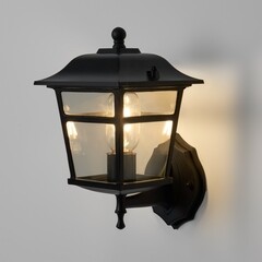 Светильник садово-парковый настенный Voltega Noon черный 280 мм E27 40 Вт IP44 (VGL7213WL-01B1) - фото 6