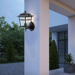 Светильник садово-парковый настенный Voltega Noon черный 280 мм E27 40 Вт IP44 (VGL7213WL-01B1) - фото 2