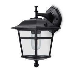 Светильник садово-парковый настенный Voltega Noon черный 280 мм E27 40 Вт IP44 (VGL7213WL-01B) - фото 7