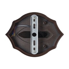 Светильник садово-парковый настенный Voltega Ben бронза 320 мм E27 40 Вт IP44 (VGL7209WL-01BR) - фото 5