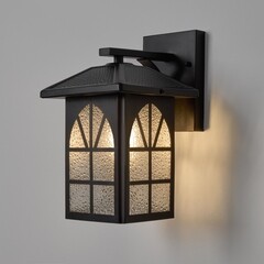 Светильник садово-парковый настенный Voltega Gaster черный 245 мм E27 40 Вт IP44 (VGL7217WL-01B1) - фото 9