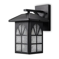 Светильник садово-парковый настенный Voltega Gaster черный 245 мм E27 40 Вт IP44 (VGL7217WL-01B1) - фото 7