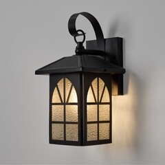 Светильник садово-парковый настенный Voltega Gaster черный 240 мм E27 40 Вт IP44 (VGL7217WL-01B) - фото 9