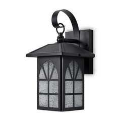 Светильник садово-парковый настенный Voltega Gaster черный 240 мм E27 40 Вт IP44 (VGL7217WL-01B) - фото 7