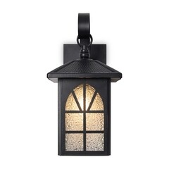 Светильник садово-парковый настенный Voltega Gaster черный 240 мм E27 40 Вт IP44 (VGL7217WL-01B) - фото 5