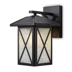 Светильник садово-парковый настенный Voltega Gabi черный 245 мм E27 40 Вт IP44 (VGL7214WL-01B1) - фото 9