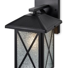 Светильник садово-парковый настенный Voltega Gabi черный 245 мм E27 40 Вт IP44 (VGL7214WL-01B1) - фото 5