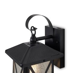 Светильник садово-парковый настенный Voltega Gabi черный 300 мм E27 40 Вт IP44 (VGL7214WL-01B) - фото 4