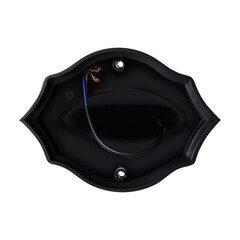 Светильник садово-парковый настенный Voltega Frak черный 330 мм E27 13 Вт IP44 (VGL7305WL-01B) - фото 6