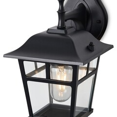 Светильник садово-парковый настенный Voltega Eve черный 280 мм E27 40 Вт IP44 (VGL7212WL-01B1) - фото 7