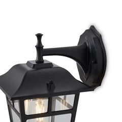 Светильник садово-парковый настенный Voltega Eve черный 280 мм E27 40 Вт IP44 (VGL7212WL-01B1) - фото 5