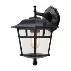 Изображение товара Светильник садово-парковый настенный Voltega Eve черный 280 мм E27 40 Вт IP44 (VGL7212WL-01B1)