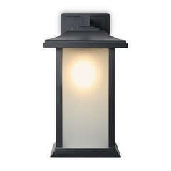 Светильник садово-парковый настенный Voltega Domi черный 305 мм E27 40 Вт IP44 (VGL7219WL-01B9) - фото 6