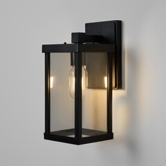 Светильник садово-парковый настенный Voltega Domi черный 300 мм E27 40 Вт IP44 (VGL7219WL-01B8) - фото 6