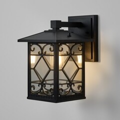 Светильник садово-парковый настенный Voltega Domi черный 275 мм E27 40 Вт IP44 (VGL7219WL-01B7) - фото 6